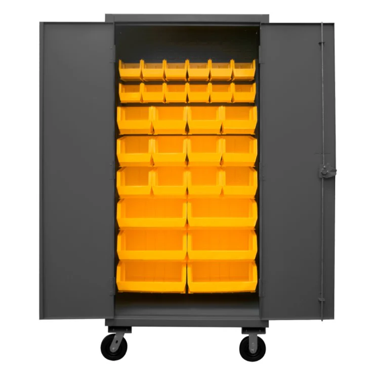 Mobile Cabinet with 30 Bins