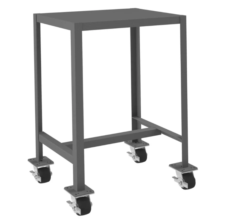 18in x 24in Mobile Machine Table Workbench with 1 Shelf
