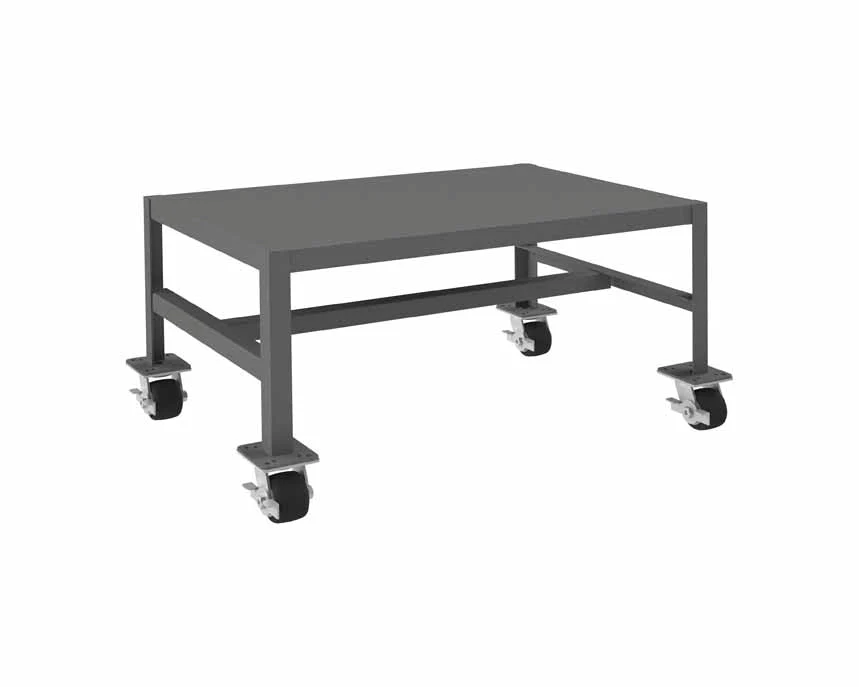 24in x 36in Mobile Machine Table Workbench with 1 Shelf