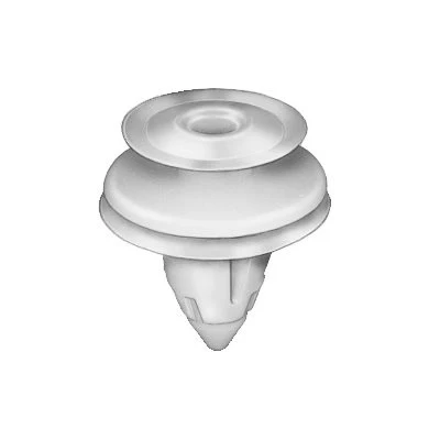 Nissan Trim Panel Retainer Top 13mm Bottom 17mm Nylon White