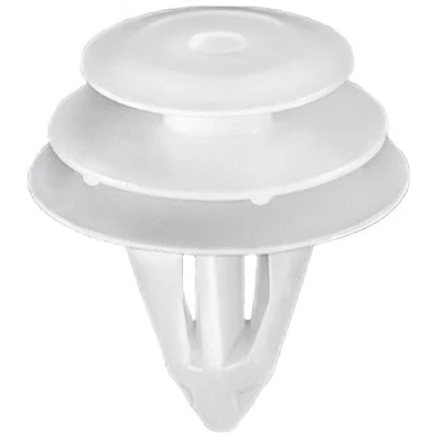 Nissan Trim Panel Retainer Top 13mm Bottom 18mm Nylon White