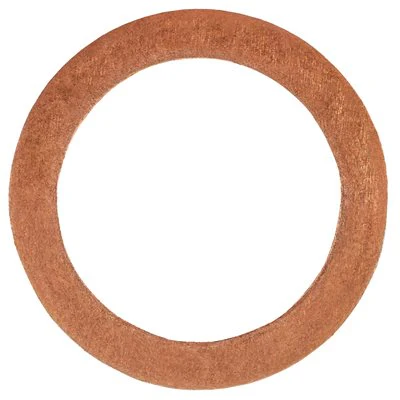 M14 x M20 Copper Oil Drain Plug Crushable Gasket 1.3mm Thick