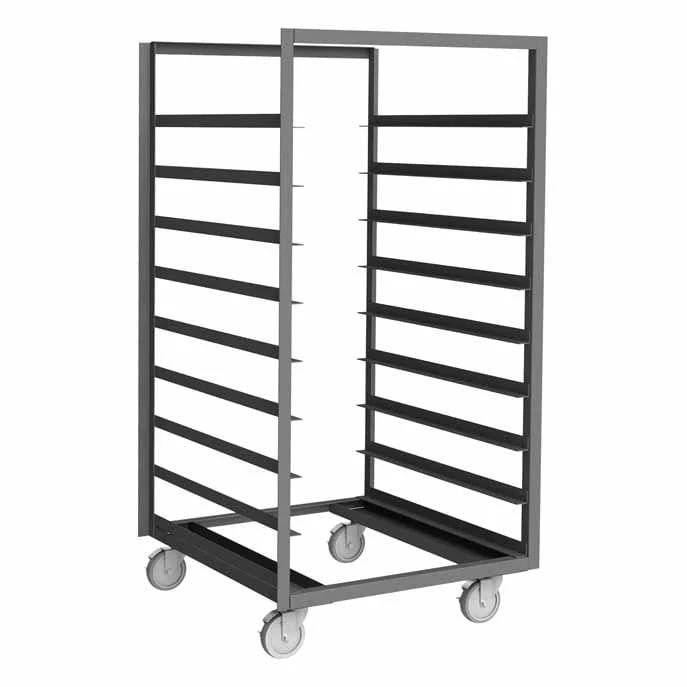 Pan & Tray Truck with 9 Trays and 6in Spacing