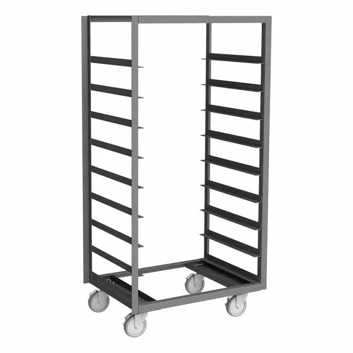 Pan & Tray Truck with 9 Trays and 6in Spacing