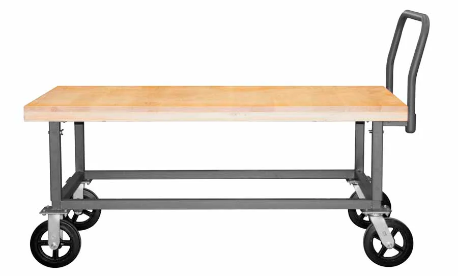 Adjustable Height Platform Truck