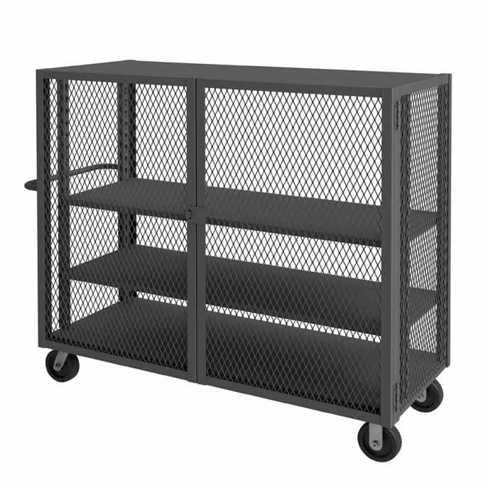 30in x 60in Security Mesh Truck with 3 Shelves
