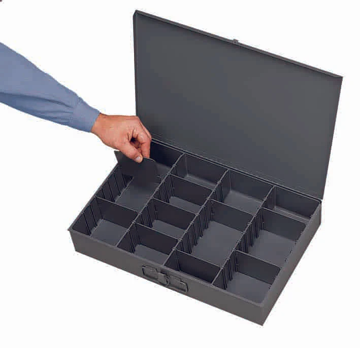 Small Steel Adjustable Compartment Box