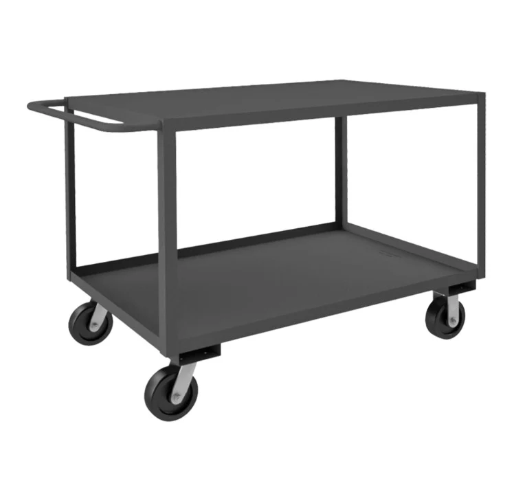 24in x 72in Stock Cart with 2 Shelves