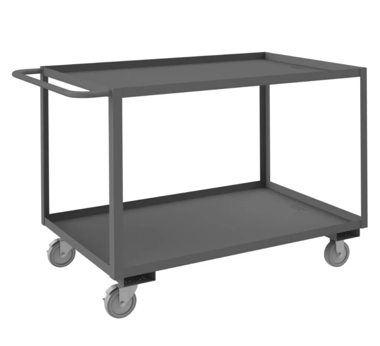 30in x 48in Stock Cart with 2 Shelves