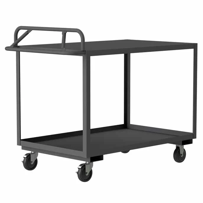 30in x 48in Stock Cart with 2 Shelves