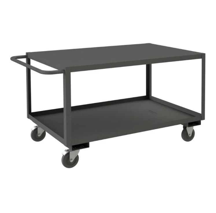 30in x 48in Stock Cart with 2 Shelves