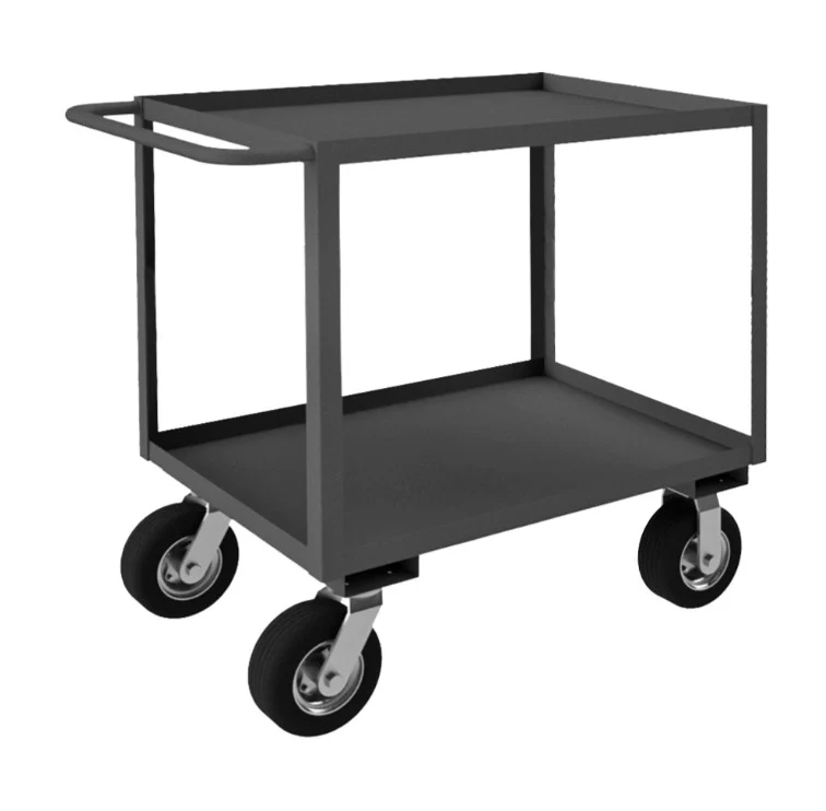 30in x 48in Stock Cart with 2 Shelves