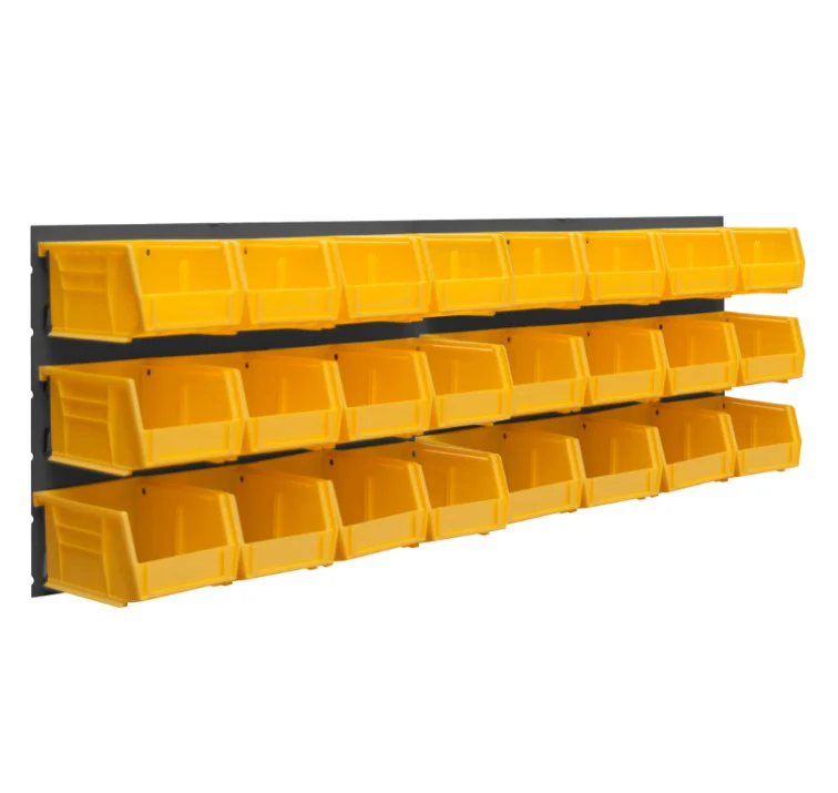 Wall Mountable Louvered Panel Rack