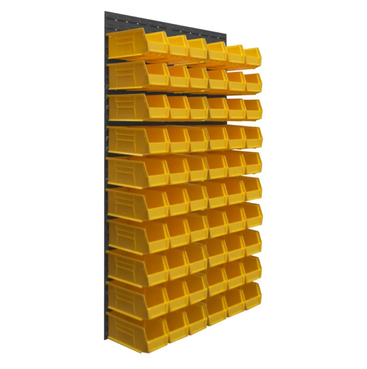 Wall Mountable Louvered Panel Rack