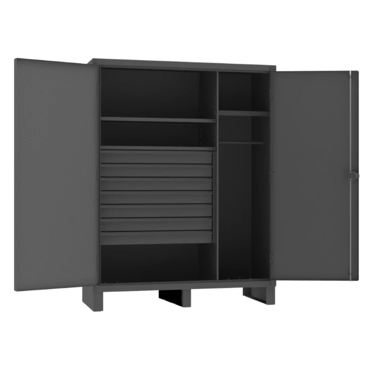 Wardrobe Cabinet with 7 Drawers and 3 Shelves