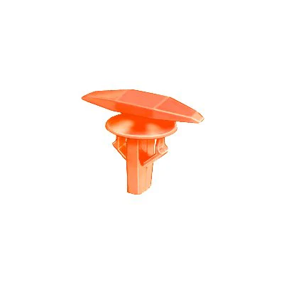 5 x 15 x 10mm Honda Weatherstrip Retainer Orange Nylon