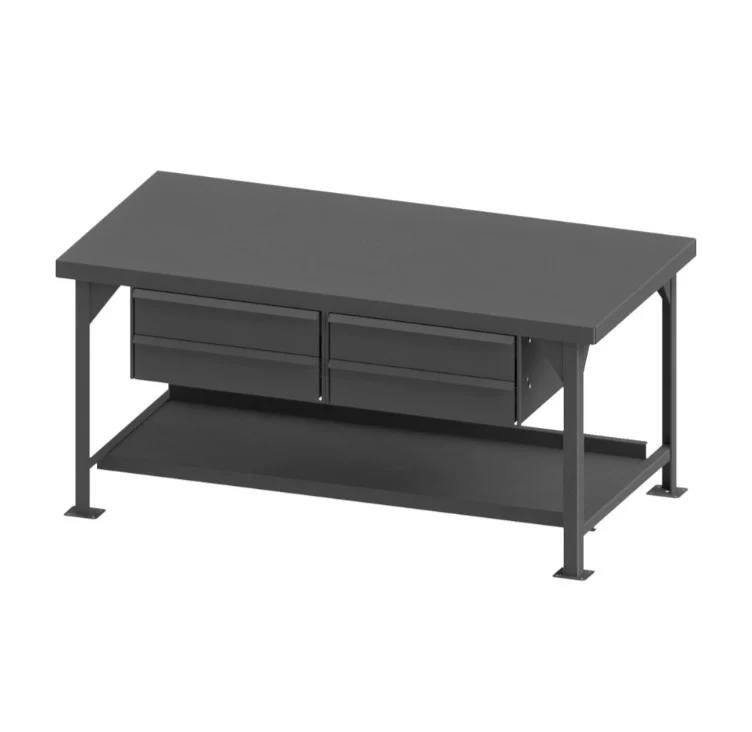 72in x 36in Workbench with 4 Drawers