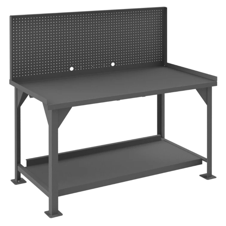 72in x 30in Workbench with a Pegboard